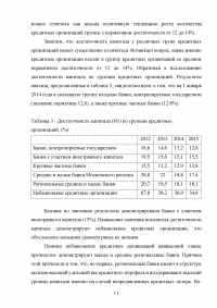 Анализ и оценка уровня капитализации банковского сектора Российской Федерации Образец 95407