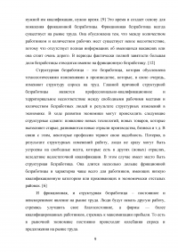 Безработица и особенности ее проявления в России Образец 16657