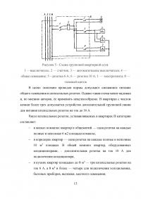 Проект системы электроснабжения двухэтажного коттеджа Образец 21860