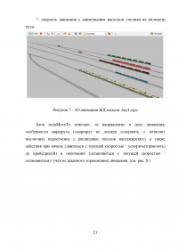 Моделирование и оптимизация движения грузовых поездов на примере участка Октябрьской железной дороги Образец 22446