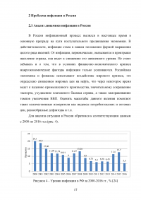 Причины и особенности инфляции в России Образец 22560