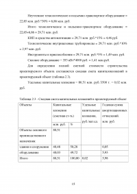 Оценка экономической эффективности создания цеха по производству ПВХ пленки пищевого назначения Образец 34704