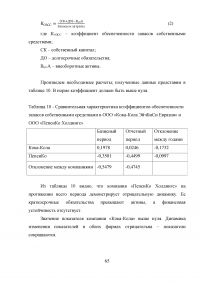 Анализ конкурентоспособности предприятия Образец 42096