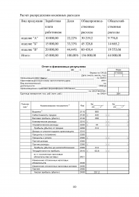 Учёт затрат, калькуляция и бюджетирование в отдельных отраслях производственной сферы Образец 50278