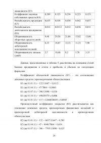 Анализ платежеспособности клиента банка Образец 54573