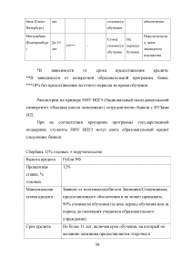 Образовательные кредиты в России Образец 54639