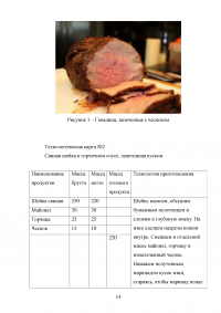 Ассортимент и приготовление горячих блюд, запеченных в саламандре Образец 63818