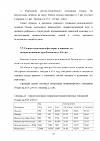 Проблемы внешнеэкономической безопасности Российской Федерации Образец 80532