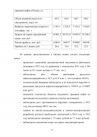 Анализ динамики основных технико-экономических показателей ПАО «НК «Роснефть» Образец 86520
