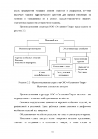 Управление логистикой и оптимизация товарных запасов / на примере ООО «Останкино-Тверь» Образец 86336