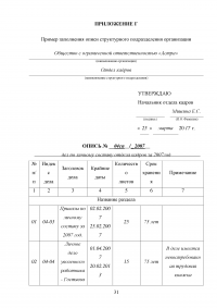 Оформление дел Образец 95477