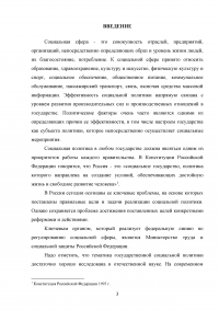Министерство труда и социальной защиты Российской Федерации как гарант реализации социальной политики государства Образец 102421