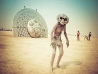 The Burning Man / На английском языке Образец 118047