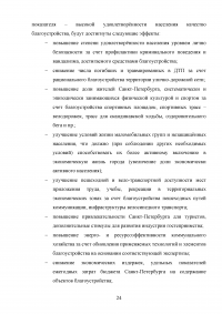 Оценка эффективности деятельности органов государственной и муниципальной власти на примере Санкт-Петербурга Образец 118943