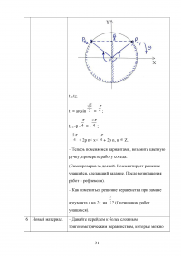 Методика изучения тригонометрических неравенств Образец 131596