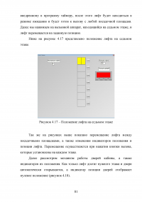 Разработка автоматизированной системы управления лифтом на базе контроллера S7-300 и SCADA-системы WinCC Образец 140031