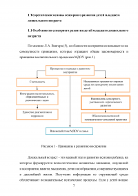 Формирование сенсорного развития детей младшего дошкольного возраста средствами интегративных игр Образец 139525